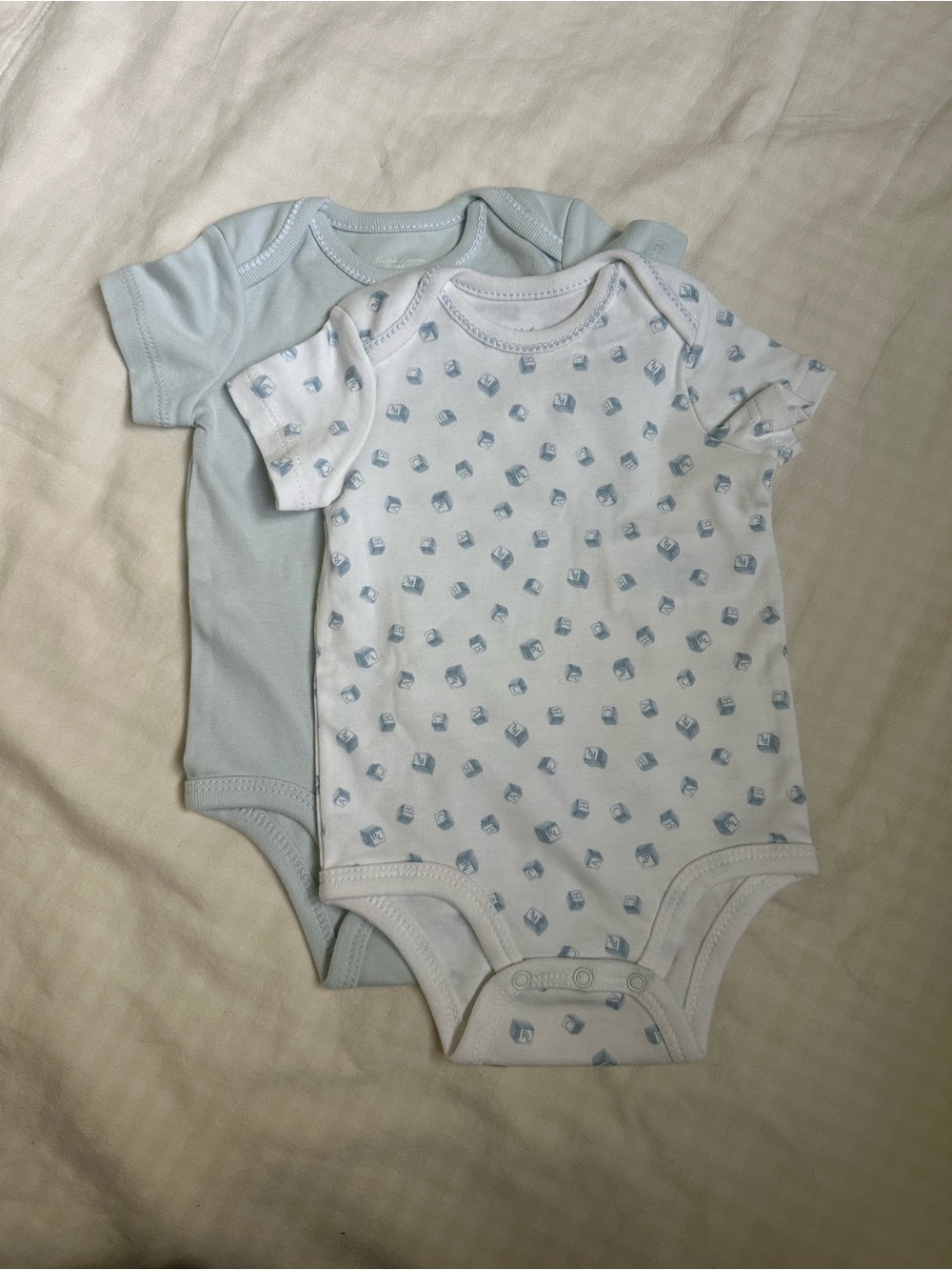 NEW GIFTABLE Ralph Lauren Onesie Bodysuit Set